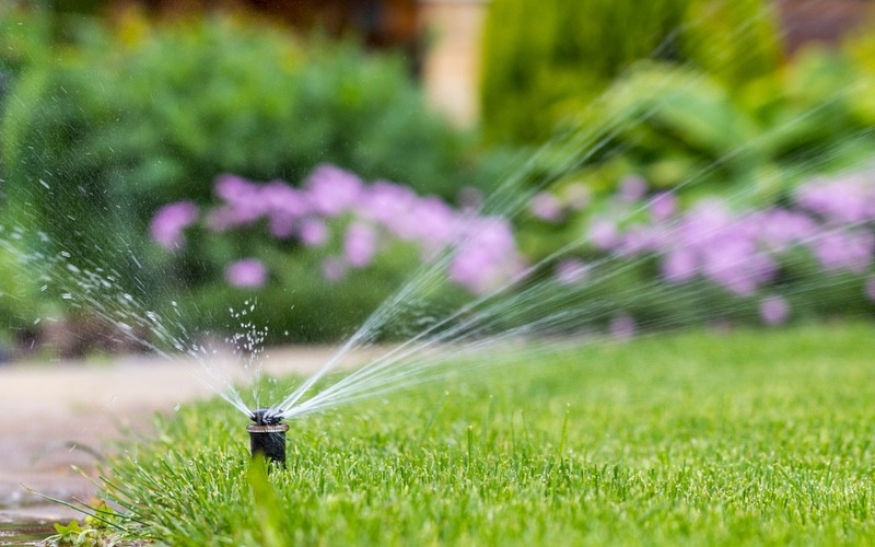 Professional irrigation system installation for a new Utah landscape