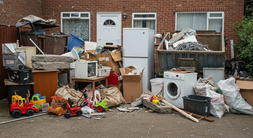 Efficient junk removal services for homeowners clearing unwanted items
