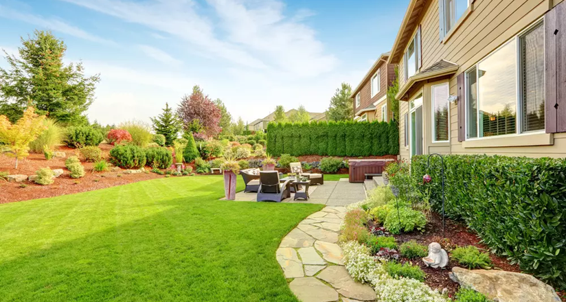Eco-friendly landscaping for a Utah home